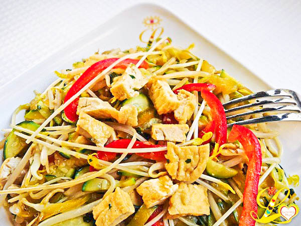 Tofu and Veggie Saute
